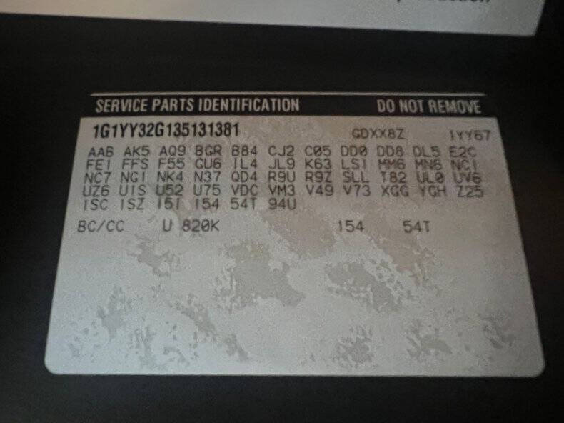 2003 Chevrolet Corvette