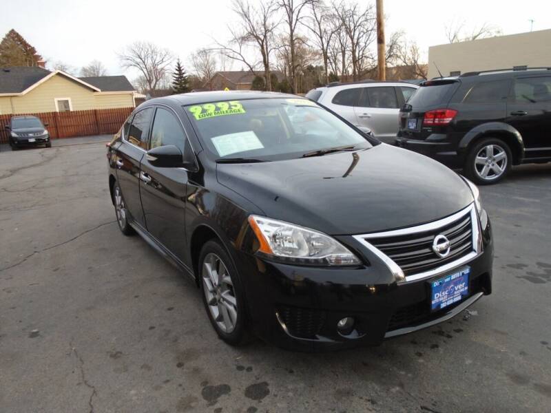 2015 Nissan Sentra for sale at DISCOVER AUTO SALES in Racine WI