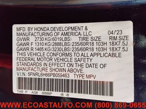 2023 Honda Odyssey EX-L