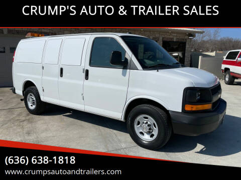 2010 Chevrolet Express Cargo for sale at CRUMP'S AUTO & TRAILER SALES in Crystal City MO