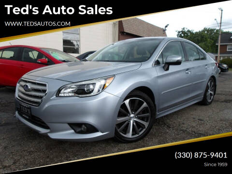 2016 Subaru Legacy for sale at Ted's Auto Sales in Louisville OH