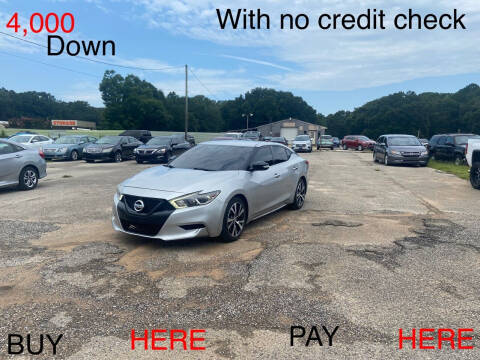 2016 Nissan Maxima for sale at First Choice Financial LLC in Semmes AL