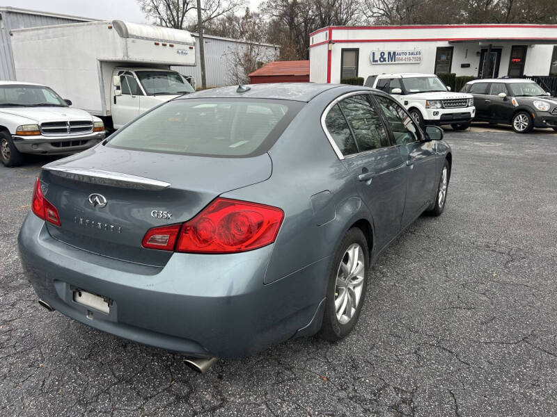 2008 Infiniti G35 x