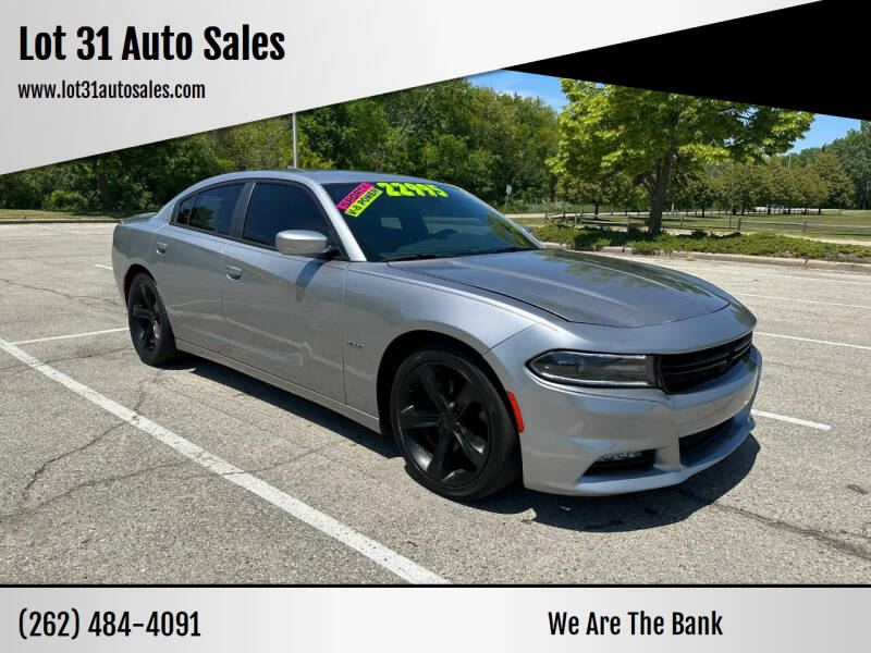 2016 Dodge Charger for sale at Lot 31 Auto Sales in Kenosha WI