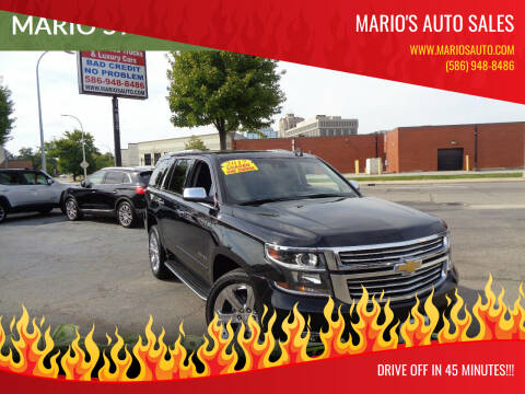2017 Chevrolet Tahoe for sale at MARIO'S AUTO SALES in Mount Clemens MI