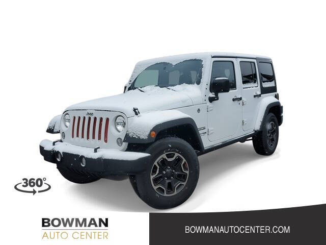 2018 Jeep Wrangler JK Unlimited for sale at Bowman Auto Center in Clarkston, MI