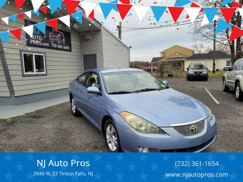 2006 Toyota Camry Solara for sale at NJ Auto Pros in Tinton Falls NJ