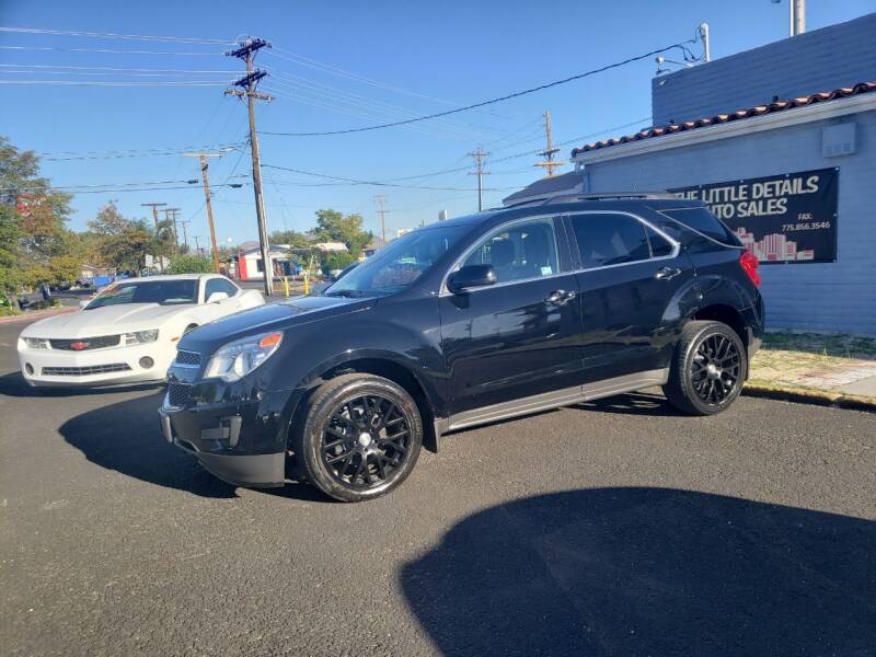 2012 Chevrolet Equinox for sale at The Little Details Auto Sales in Reno NV