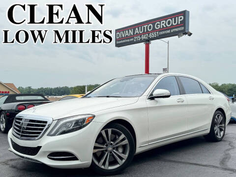 2014 Mercedes-Benz S-Class for sale at Divan Auto Group in Feasterville Trevose PA