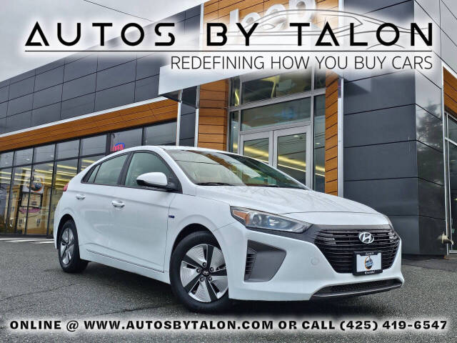 2019 Hyundai IONIQ Hybrid for sale at Autos by Talon in Seattle, WA