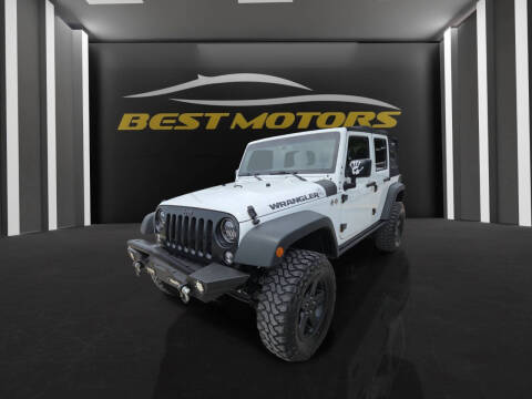 2016 Jeep Wrangler Unlimited Black Bear