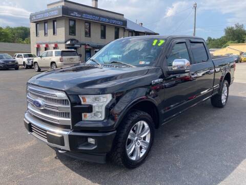 2017 Ford F-150 for sale at Sisson Pre-Owned in Uniontown PA