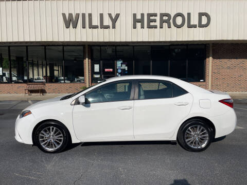 2015 Toyota Corolla for sale at Willy Herold Automotive in Columbus GA