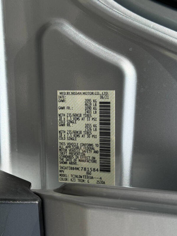 2021 Nissan Rogue SV