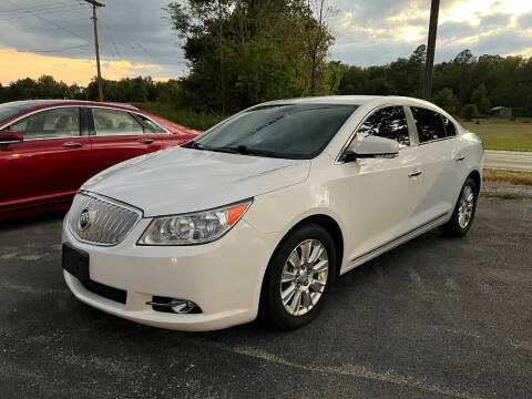 2012 Buick LaCrosse for sale at Ridgeways Auto Sales in West Frankfort IL