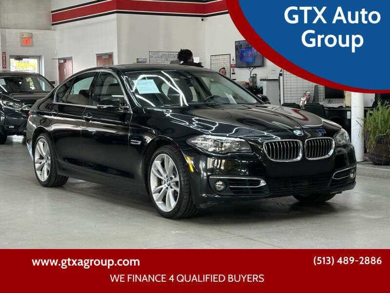 2016 BMW 5 Series for sale at GTX Auto Group in West Chester OH