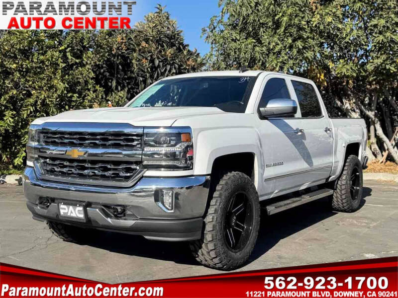 2018 Chevrolet Silverado 1500 for sale at PARAMOUNT AUTO CENTER in Downey CA