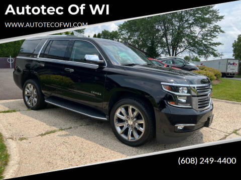 2016 Chevrolet Tahoe for sale at Autotec of WI in Madison WI