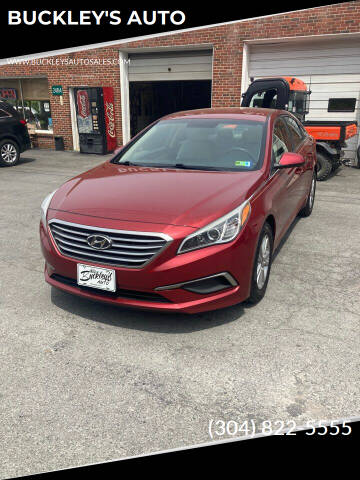 2016 Hyundai Sonata for sale at BUCKLEY'S AUTO in Romney WV