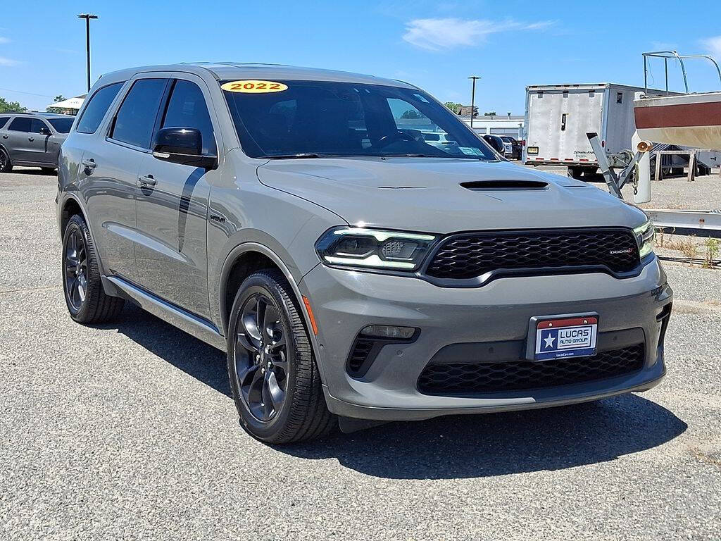 Gray 2022 Dodge Durango R/T AWD R/T 4dr SUV 2