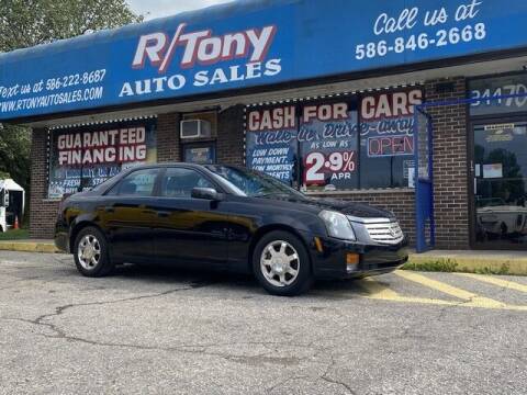 2003 Cadillac CTS for sale at R Tony Auto Sales in Clinton Township MI