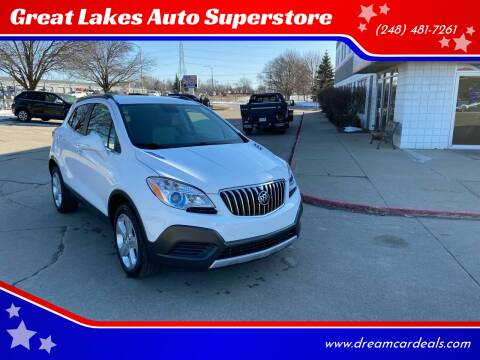 2016 Buick Encore for sale at Great Lakes Auto Superstore in Waterford Township MI