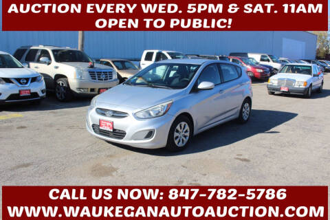 2016 Hyundai Accent for sale at Waukegan Auto Auction in Waukegan IL