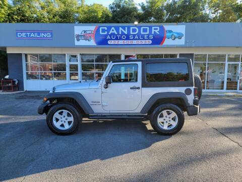 2010 Jeep Wrangler for sale at CANDOR INC in Toms River NJ