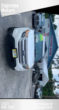 2012 Ford Explorer for sale at Supreme Motors in Tavares FL