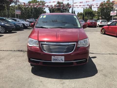 2016 Chrysler Town and Country for sale at EXPRESS CREDIT MOTORS in San Jose CA