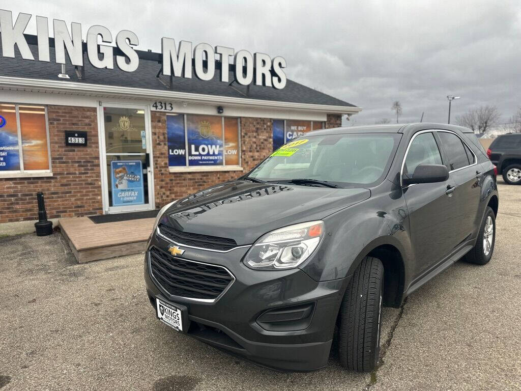 2017 Chevrolet Equinox for sale at Kings Motors in Dayton, OH