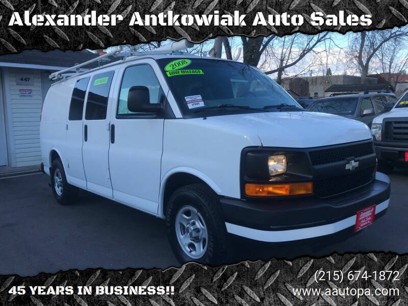 2008 Chevrolet Express Cargo for sale at Alexander Antkowiak Auto Sales Inc. in Hatboro PA