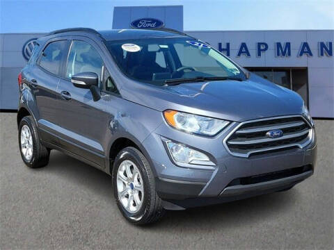 2021 Ford EcoSport for sale at CHAPMAN FORD NORTHEAST PHILADELPHIA in Philadelphia PA