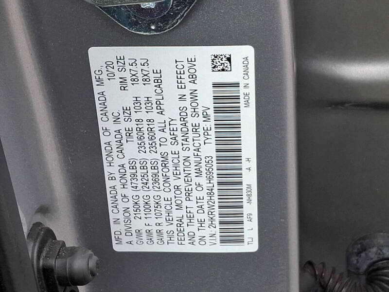 2020 Honda CR-V EX-L