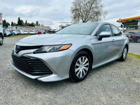 2018 Toyota Camry Hybrid for sale at House of Hybrids in Burien WA