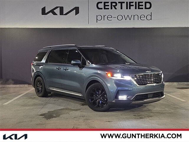 Blue 2023 Kia Carnival SX Prestige SX Prestige 4dr Mini-Van 1