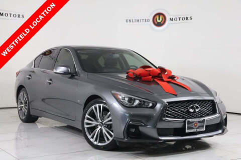 2020 Infiniti Q50 for sale at INDY'S UNLIMITED MOTORS - UNLIMITED MOTORS in Westfield IN