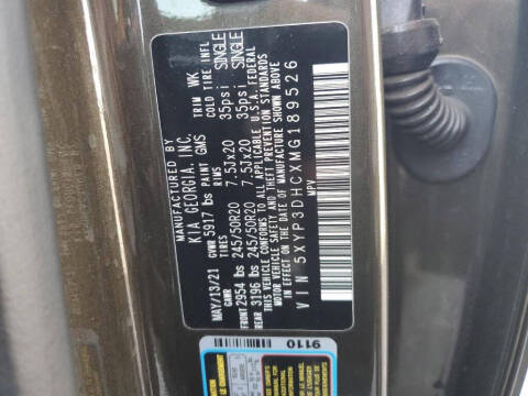 2021 Kia Telluride EX