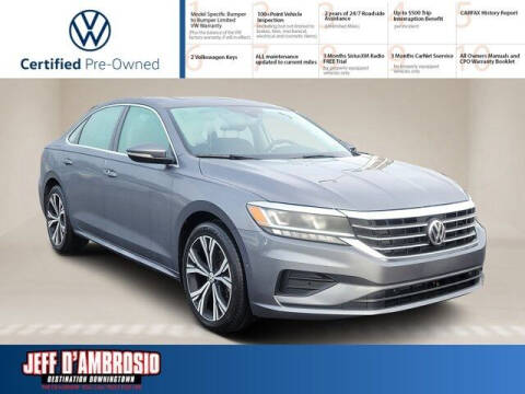 2020 Volkswagen Passat for sale at Jeff D'Ambrosio Auto Group in Downingtown PA