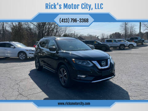 2017 Nissan Rogue for sale at Rick's Motor City, LLC in Springfield MA