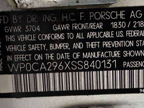 1995 Porsche 968
