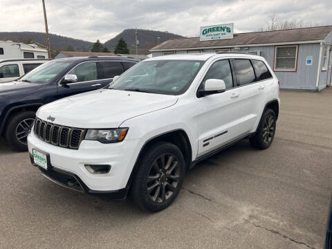 2016 Jeep Grand Cherokee for sale at Greens Auto Mart Inc. in Towanda PA