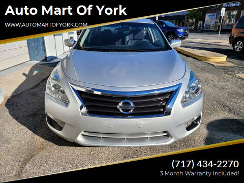 2014 Nissan Altima for sale at Auto Mart Of York in York PA