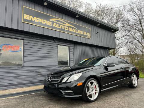 2013 Mercedes-Benz E-Class for sale at Empire Auto Sales BG LLC in Bowling Green KY