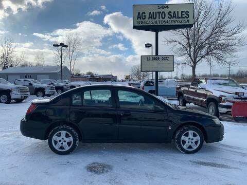 2007 Saturn Ion for sale at AG Auto Sales in Ontario NY
