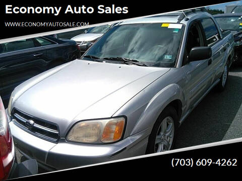 2003 Subaru Baja for sale at Economy Auto Sales in Dumfries VA