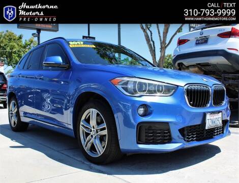 2017 BMW X1 for sale at Hawthorne Motors Pre-Owned in Lawndale CA