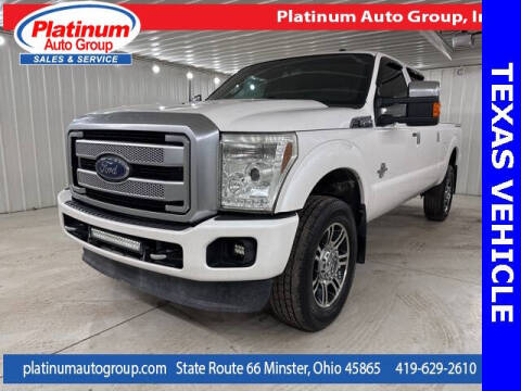 2015 Ford F-350 Super Duty for sale at Platinum Auto Group Inc. in Minster OH