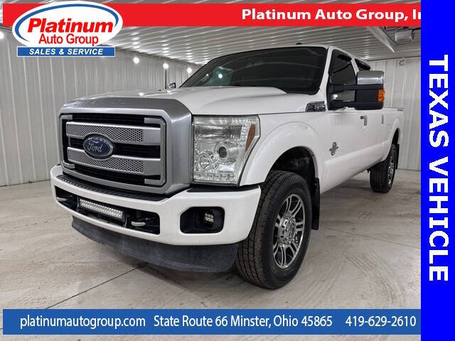 2015 Ford F-350 Super Duty for sale at Platinum Auto Group Inc. in Minster OH