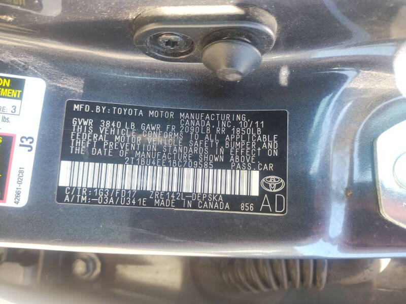 2011 Toyota Corolla S